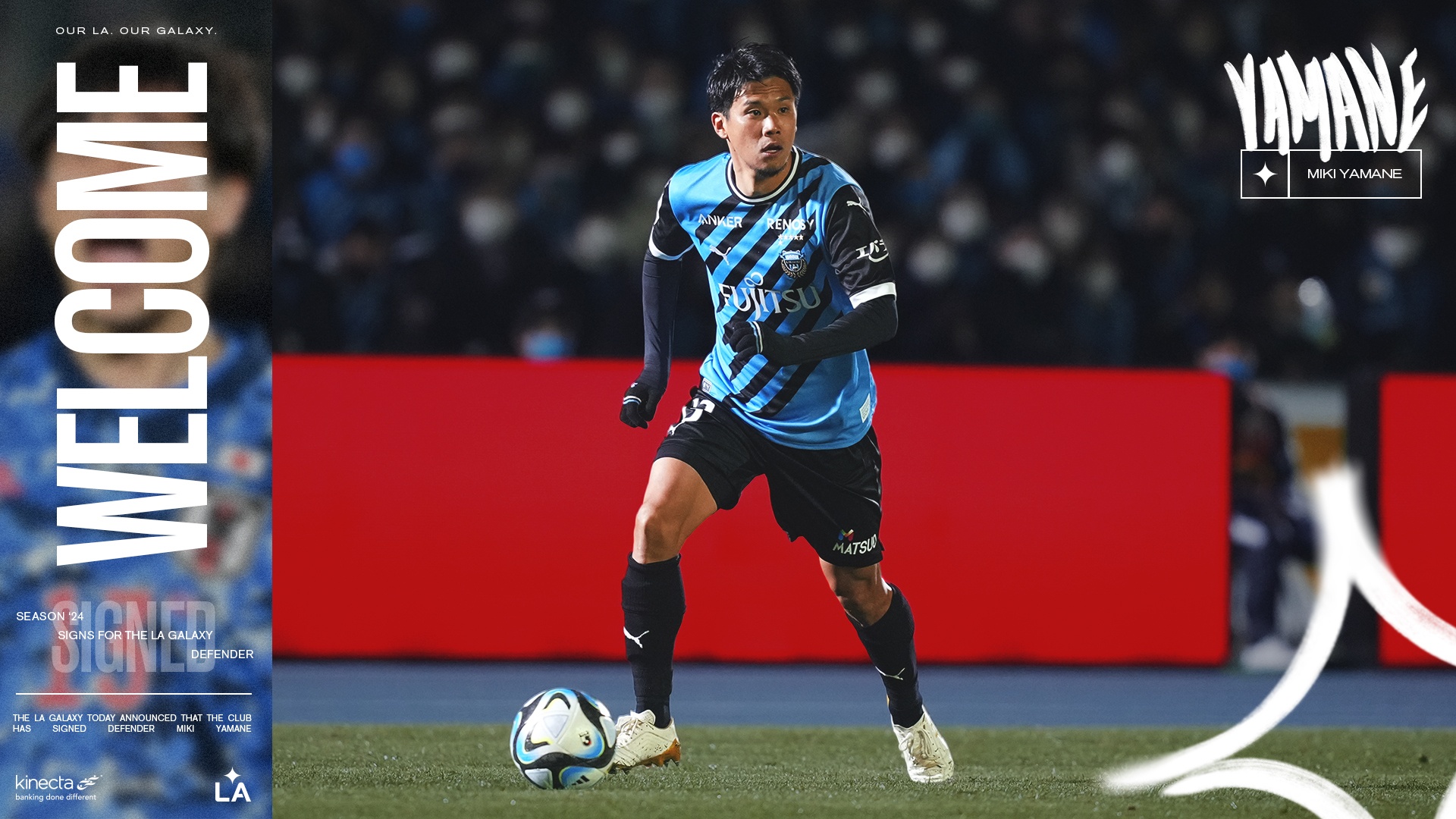 Acquire Japanese International Defender Miki Yamane from Kawasaki Frontale | LA Galaxy – LA Galaxy